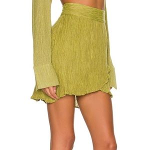 Savannah Morrow Salsa Skirt in Agave - M (Revolve)